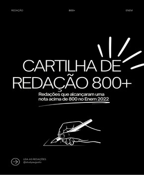 Acima de 800 – Redação ENEM
