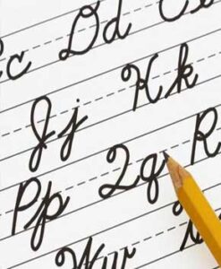 Caligrafia: Letra Cursiva – Vários Autores