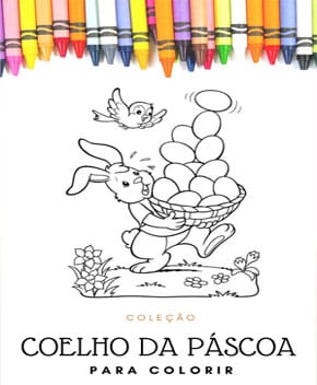 Coelho da Páscoa para Colorir – Coleção