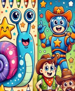 Diversos Desenhos para Colorir – Apostila Infantil