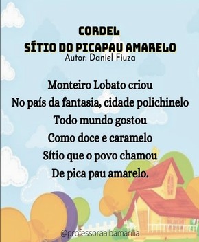 Cordel: Sítio do Picapau Amarelo – Daniel Fiuza